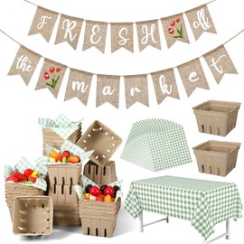 Sawysine 50 Sets Fresh Off The Market Bridal Shower Decorations