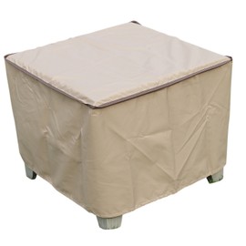 SORARA Rectangular Coffee/Side/End Table Cover Outdoor Porch Ottoman Table Cover, Water Resistant, 26" L x 26" W x 18" H