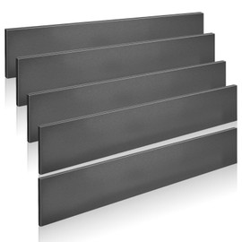 WENHUALI 5 Pack 12"x2"x0.12" 1095 Steel for Knife Making, Steel Flat Stock Bar Blade Billets Blanks for DIY Forging & Professional Use, Knife Making Forging for Knife Blanks, Custom Blade Crafting