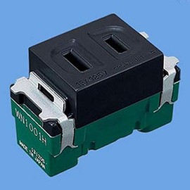 Panasonic WN1001B Full Color Recessed Outlet Black