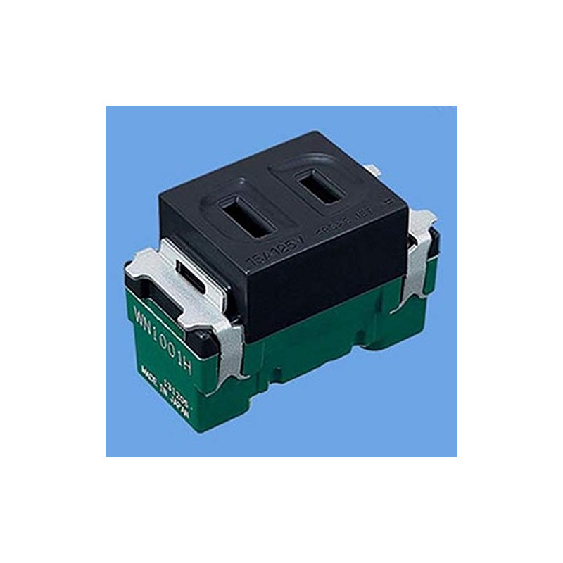 Panasonic WN1001B Full Color Recessed Outlet Black