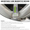 SHMZK Adjustable Magnetic Gauge Tool, Camber Castor Strut Wheel Alignment