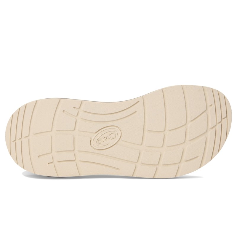 Chaco Women's CUSHZ Sandal, Frond Dark Vanilla, 9