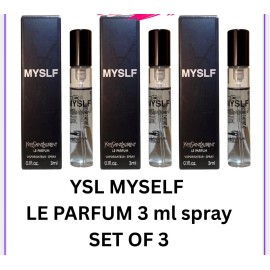 Yves Saint Laurent YSL Myself le Parfum 3ml (lot Of 3)