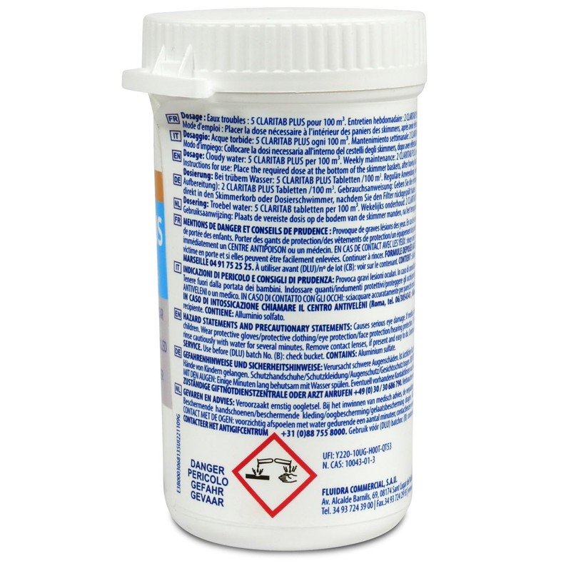 Astral Pool Claritab 15 x 20 g Tablets - Highly