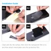 ACKLLR 16 Pieces Phone Car Mount Metal Plate with Adhesive