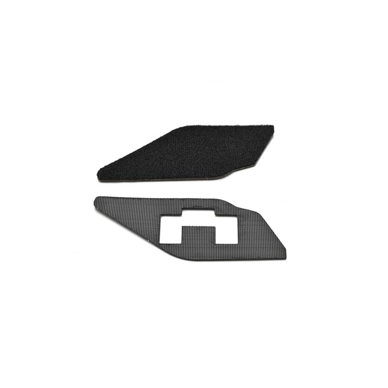 Daytona Motorcycle Intercom DT-02 Replacement Base Plate Fastener with Velcro