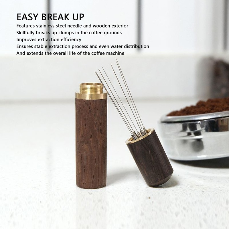 Coffee Needle Distributor 304 Stainless Steel Puck Screen Coffee Powder