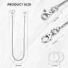 Wiratca Wallet Chain, Anti-Lost Wallet Chains for Men, Heavy Duty