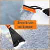 Snow Brush & Ice Scraper, 27 Inch, Ice Scrapers for