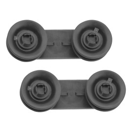 WPW10078083 W10078083 Dishwasher Roller Assembly upper dishwasher adjuster Compatible for Whirlpool/Kenmore/Maytag Dishwasher Replace AP6014875, PS11748145, W10078083, 1446833 (2 Pack)