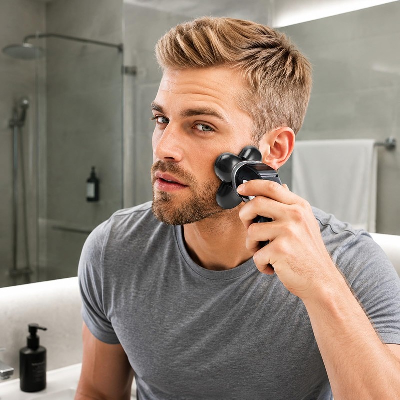 5-Head Electric Shaver Replacement Blades, 2-Pack 5D Floating Razor Heads