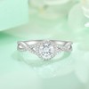STARCHENIE Promise Rings for Her 925 Sterling Silver Infinity Ring