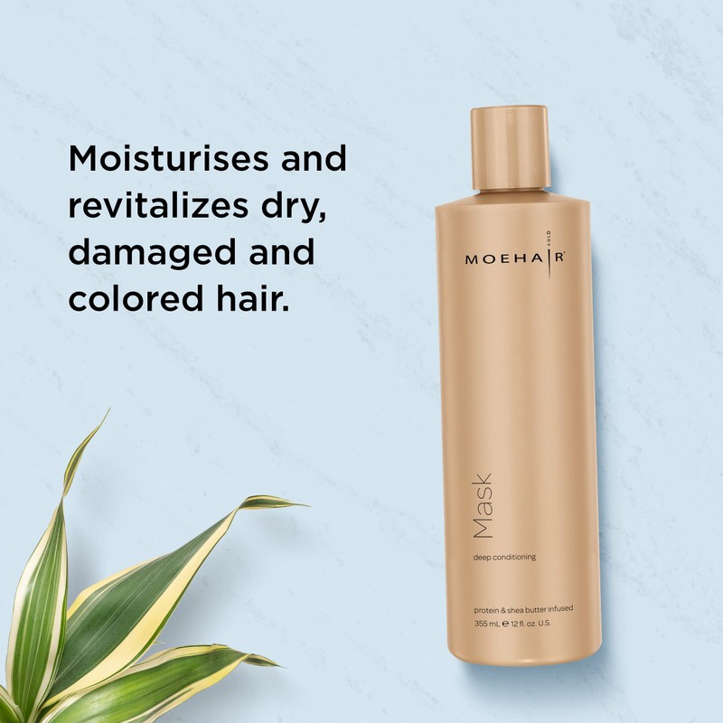 MOEHAIR hair mask deep conditioning protein and shea butter infused