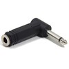 Ancable 2-Pack 1/4 Inch Right Angle TS Male to 1/4