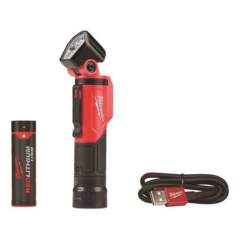 Milwaukee USB Rechargeable Pivoting Flashlight Kit