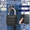 mizikuu Electronic Combination Lock, 6 Digit Smart Lock Weatherproof Locker