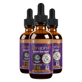 Rejuvica Health Zenapin IR - Calming Supplement | Contains Key B-Vitamins & More | 3 Pack Value