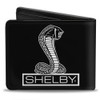 Carroll Shelby Wallet, Bifold, Shelby Tiffany Box Black White, Vegan