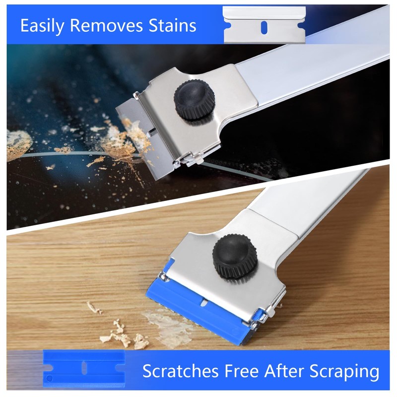 Giramika Razor Blade Scraper Tool with 20 Extra Replacement Blades