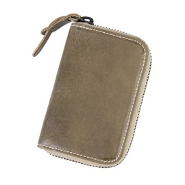 Corvo CO-8LO-9935 Men's Coin Purse, Genuine Leather, Khaki