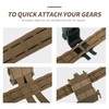 BOMTURN Great Tactical Belt Molle Duty Belt Quick Release Battle