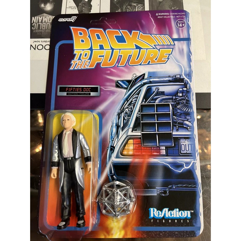 Super7 Back To The Future Fifties Doc Brown Super7 ReAction