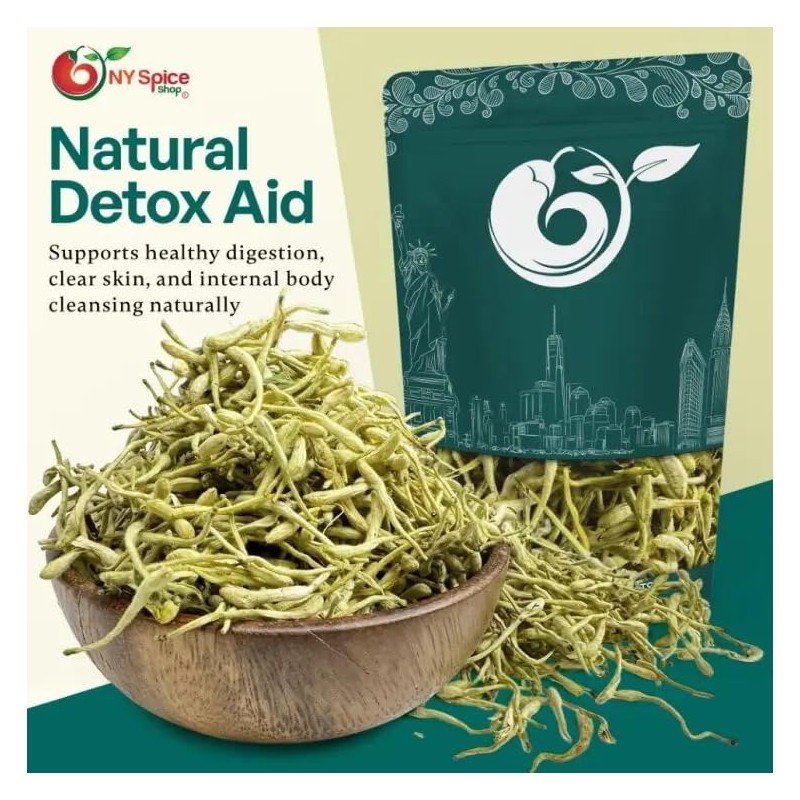 NY Spice Shop Dried Honeysuckle Flowers - 4 Ounce Whole