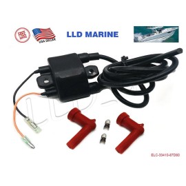 LLD_TK Suzuki Outboard Ignition Coil DT150 DT200 DT225 150HP 200HP 225HP