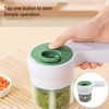 4 in 1 Electric Garlic Chopper Cordless Rechargeable Handheld Kitchen