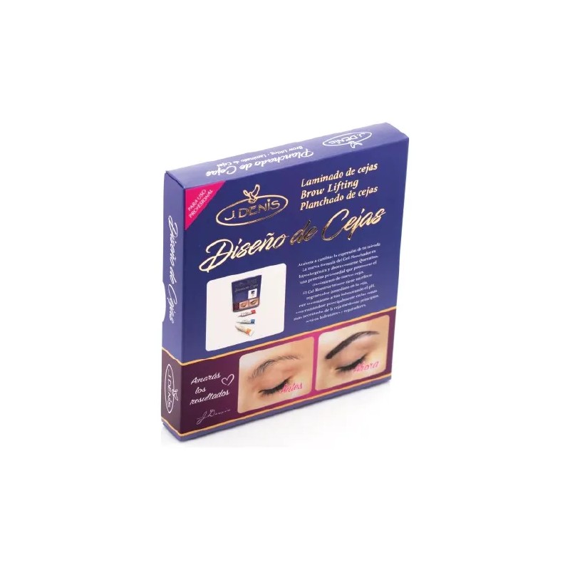 Kit Planchado Diseño De Cejas Profesional J Denis 10 Piezas