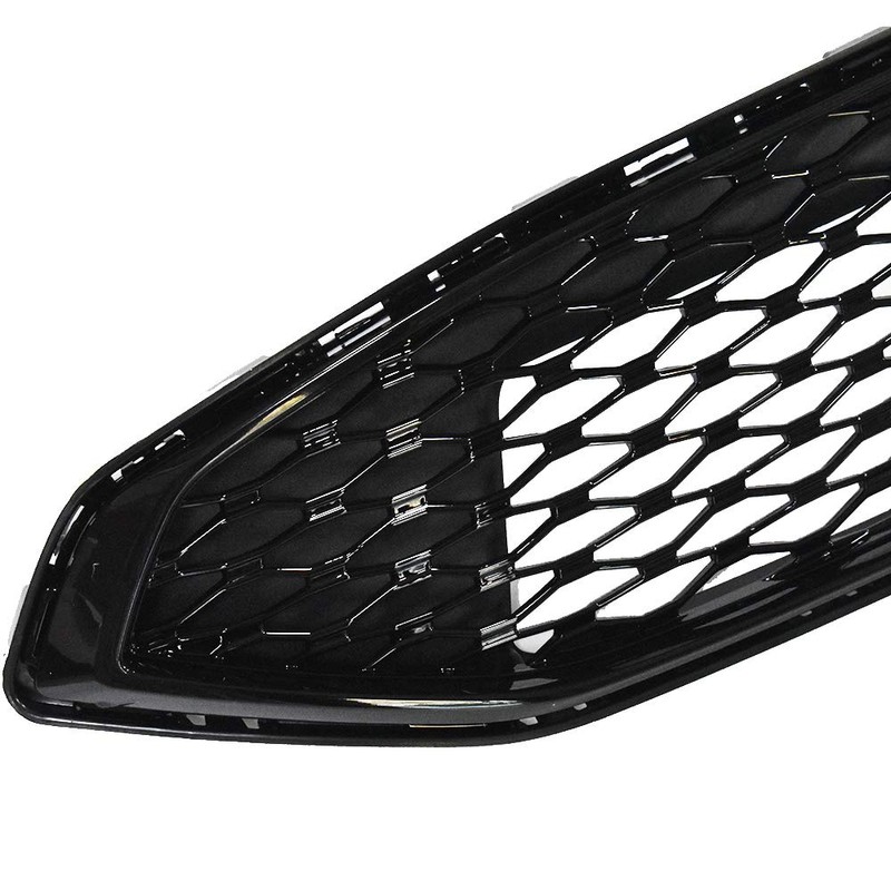 RainMan S Front Grill Honeycomb Trim Gloss Black Grille Replacement