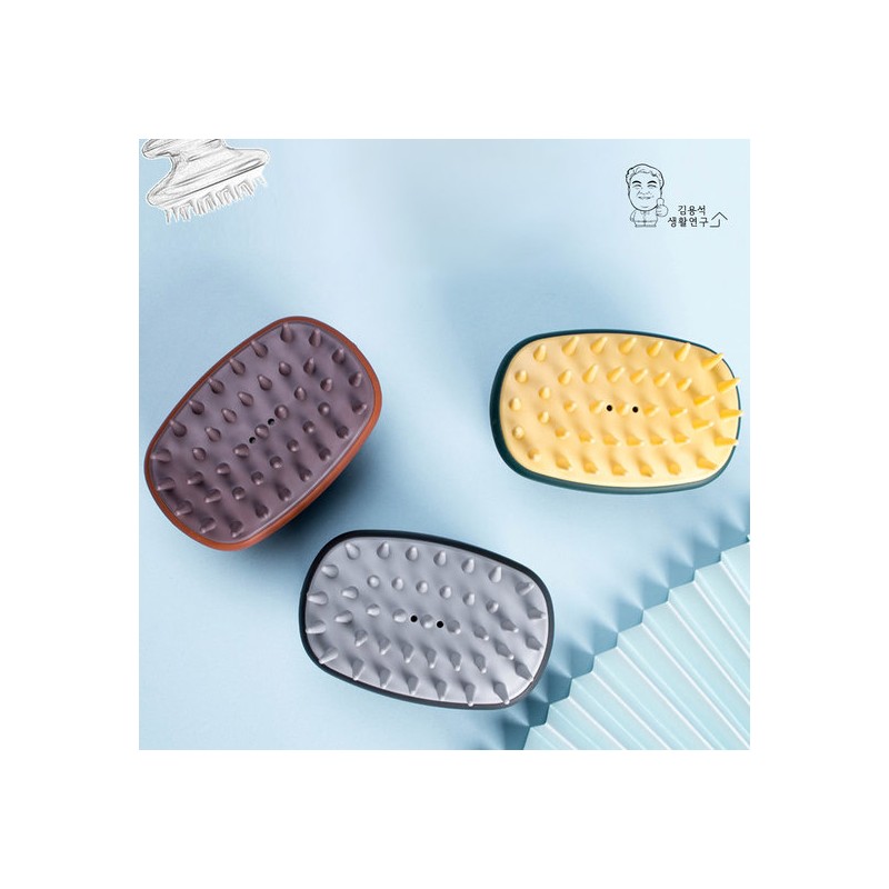 DK Korea [Pack of 2] Duol Hair Scalp Brush Scalp