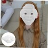 WOONEKY Blank Mask Base for Boys and Girls Diy 6pcs