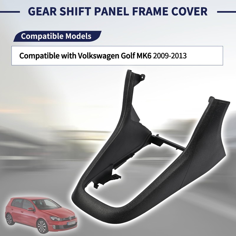 Magimaker 5k0863680 Center Console Frame Trim Compatible with VW Golf