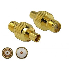 DELOCK Adapter SMA female to MCX female 3GHz