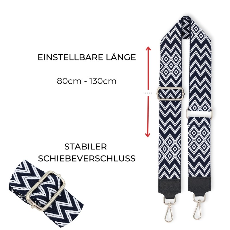 Brise Bag Strap for Men and Women, 5 cm Wide