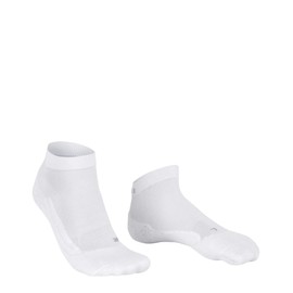 FALKE Women's GO2 Short W SSO Cotton Anti-Blister 1 Pair Golf Socks, White (White 2000), 7-8