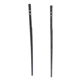 10 Pcs Flat Two Prong Steel Needle Leather Sewing Needle Leather Tools Lacing Needles Leathercraft Accessories