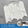 MOFIT Peel and Stick Backsplash for Kitchen,3D Wall Panel Peel