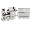 SOLEFAVORS Bambino Silver Plated Train Money Box & First Tooth
