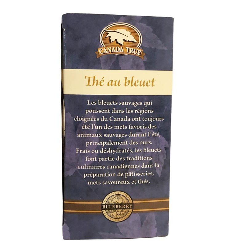 CANADA TRUE premium Ceylon Tea -25 Tea Bags 50g (BLUEBERRY