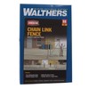 Walthers Cornerstone HO Scale Model Chain Link Fence Toy