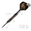 CUESOUL Black Scorpion Deluxe Steel Tip Dart Set, 20g F2001-L
