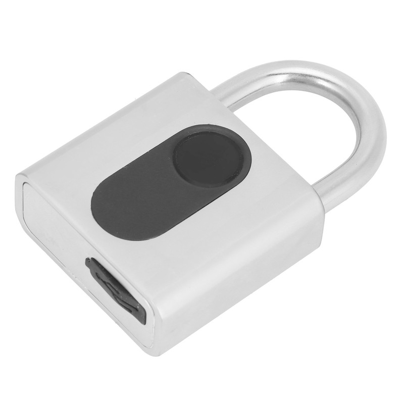 Bluetooth Padlock Intelligent Fingerprint Phone APP Lock Set for Dormitory