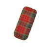 Spectacles Case in a Plaid Reversible Design.