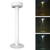 Cordless Table Lamp Modern Style Touch Control Stepless Dimming Rechargeable