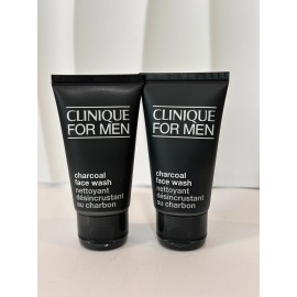 Clinique Lot of 2: Clinique for Men Charcoal Face Wash 50ml*2=100ml / 3.4 oz Total