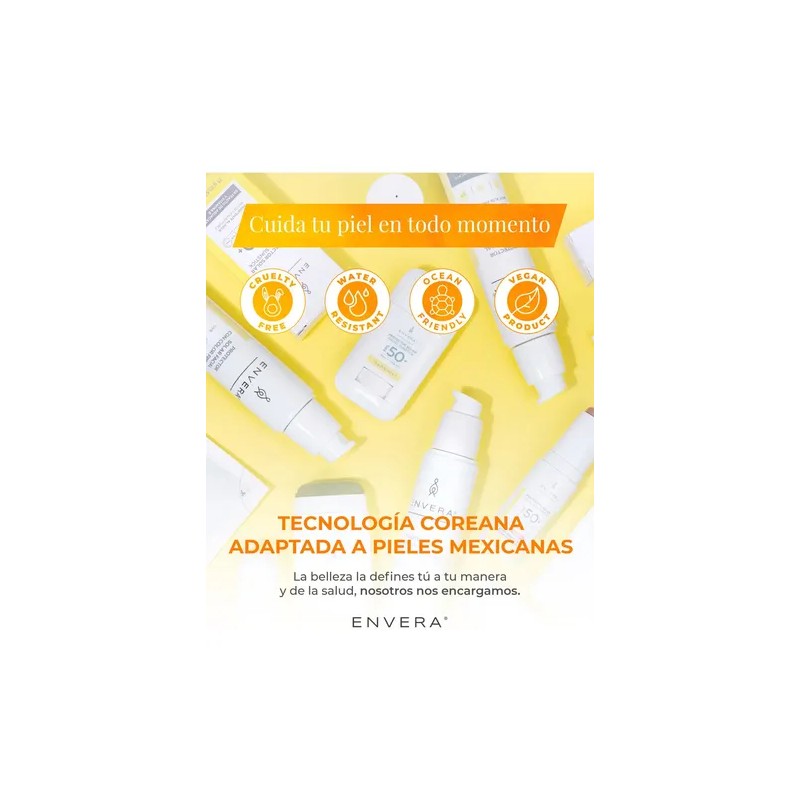Kit Envera para Cuidado de Piel: Protector Solar SPF 50,