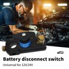 2 Pcs Battery Disconnect Switch 12V 24V, Quick Disconnect Power